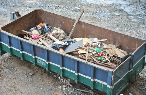 Waste recycling collection in Dulwich community