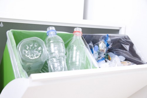 Recycling process in Dulwich