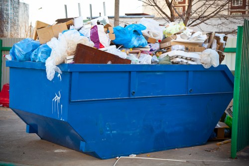 Eco-friendly waste disposal methods used by muck away services