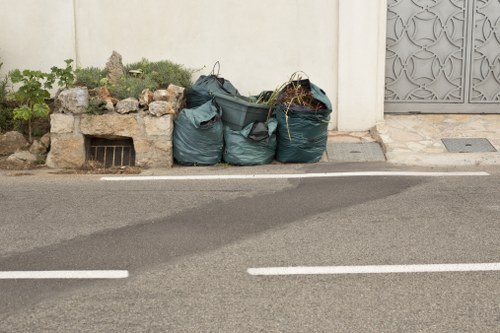 Environmental impact of recycling services