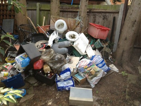 Recycling construction materials at Dulwich site